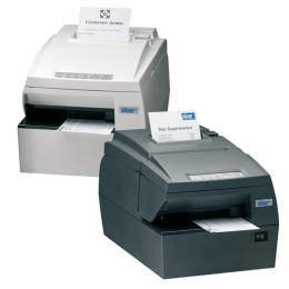 STAR - HSP7543C-24, white - Star HSP7543C-24, LPT, 8 pts/mm (203 dpi), massicot, blanc